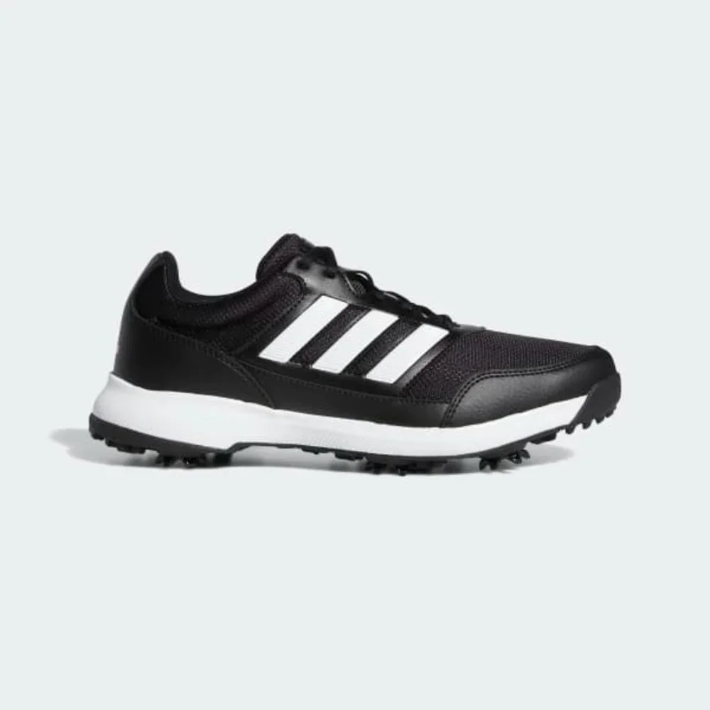 Adidas Tech Response 2.0 Mens Wide Fit Golf Shoe Black White EE9419 NEW Multi Sz - Picture 2 of 10
